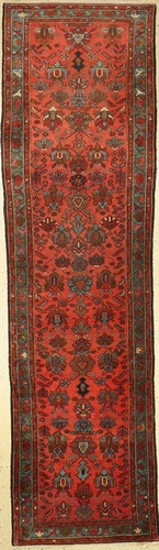 Rudbar old, Persia, approx. 60 years, wool on cotton