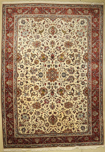 Saruk old, Persia, approx. 50 years, wool on cotton