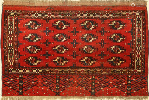 Göklan Djowal antique, Turkmenistan, around 1890, wool