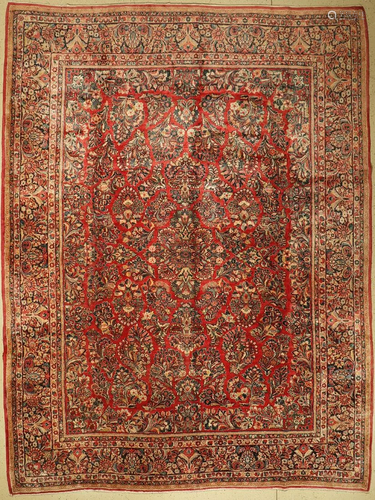 Saruk, Persia, circa 1940, wool on cotton, approx. 420