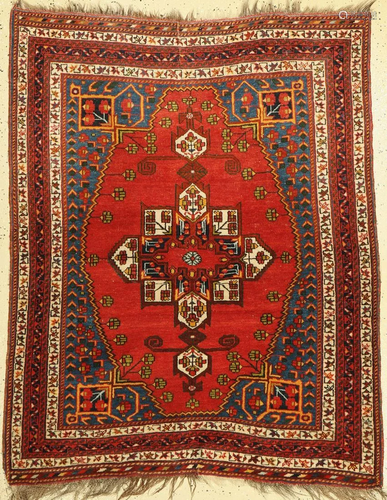 Afshar antique, Persia, around 1900, wool on wool