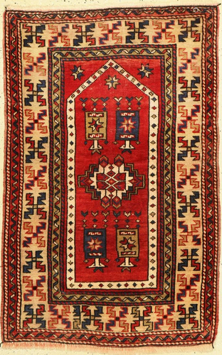 Bergama old, Turkey, around 1940, wool on wool