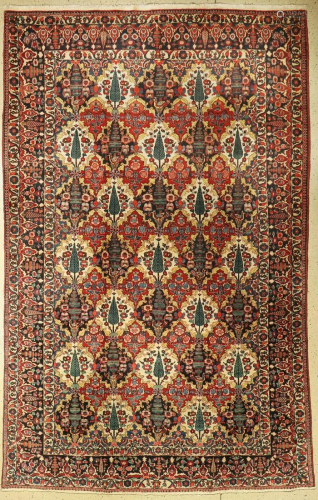 Bakhtiar old, Persia, around 1950, wool on cotton