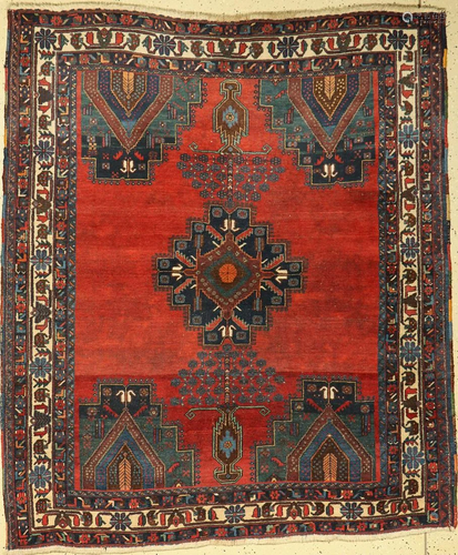 Afshar old, Persia, around 1930, wool on cotton