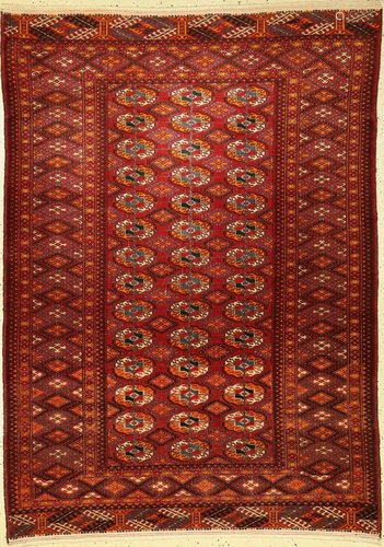 Bukhara fine, Russia, approx. 50 years, wool on wool