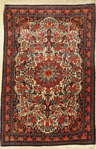 Bidjar fine, Persia, approx. 50 years, wool oncotton