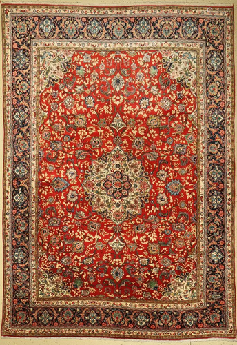 Saruk old, Persia, around 1950, wool on cotton