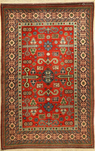 Shirvan old, Russia, approx. 40 years, wool oncotton
