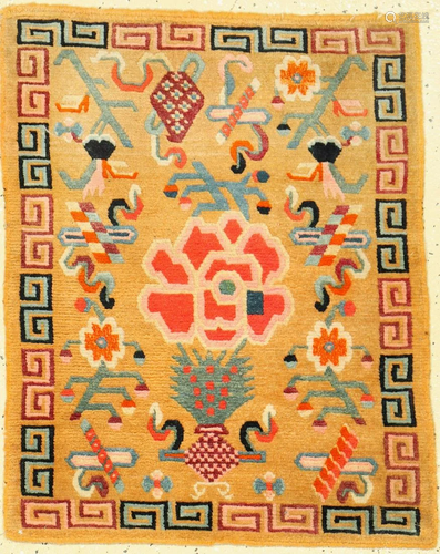 Tibet 'Goyul' antique, Tibet, around 1920, wool on