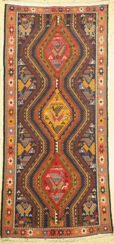 Sumagh, Persia, approx. 50 years, cotton, approx. 206