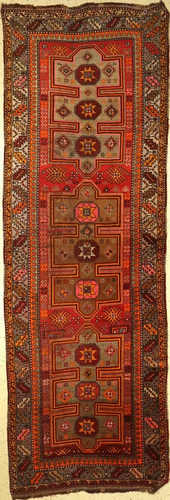 Karapinar old, Turkey, around 1930, wool on wool