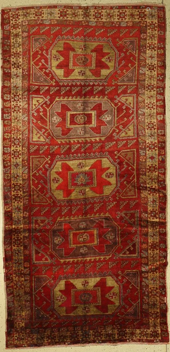 Karapinar old, Turkey, around 1940, wool on wool