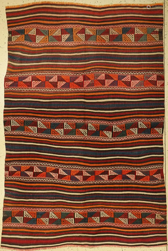 Sumak old, Turkey, around 1950, wool on wool, approx.