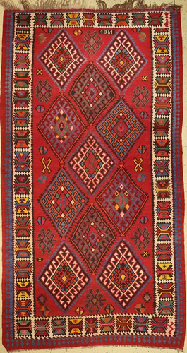 Anatol Kilim (dated), Turkey, around 1961, wool on