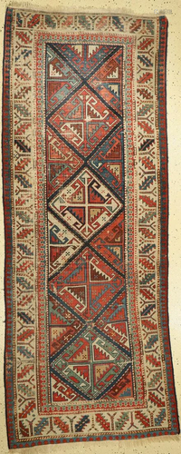 Shulaver antique, Caucasus, 19th century, woolon wool