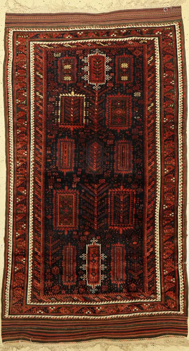 Baluch antique, Persia, mid 19th century, woolon wool