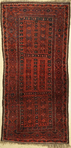 Antique Baluch, Persia, around 1920, wool on wool
