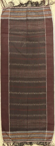 Sumba Ikat old, Indonesia, around 1950, cotton