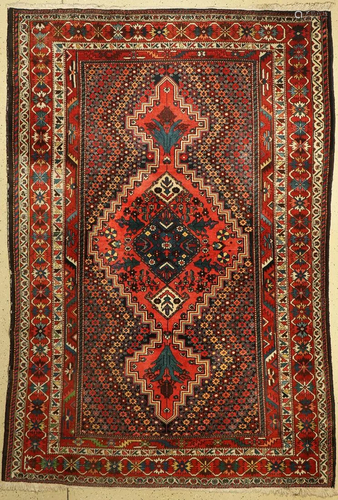 Bakhtiar old, Persia, around 1940, wool on cotton