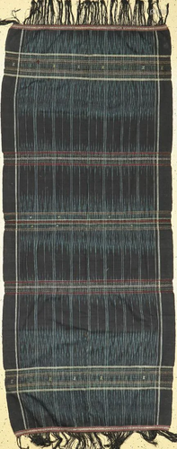 Sumba Ikat old, Indonesia, around 1950, cotton