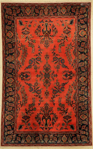 Manchester Kashan antique, Persia, around 1900, wool