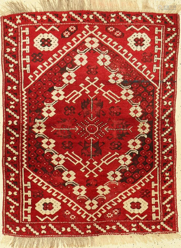 Bergama old, Turkey, around 1930, wool on wool