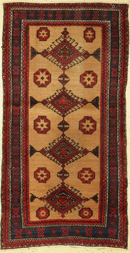 Baluch old, Persia, approx. 50 years, wool on cotton