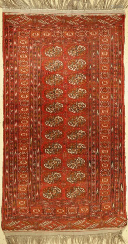 Bukhara old, Russia, around 1950, wool on wool