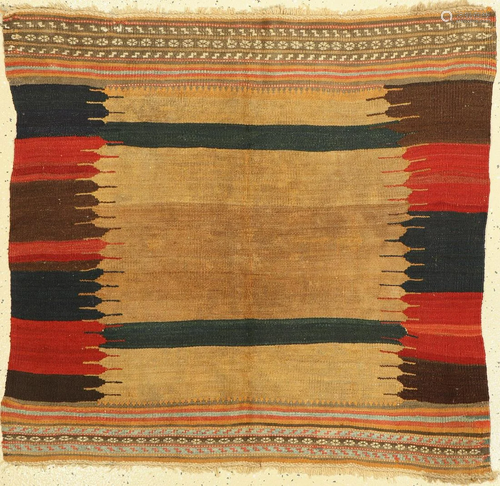 Kamo Sofreh antique, Persia, around 1930, woolon wool