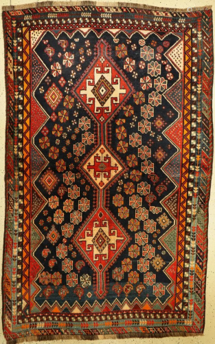 Luri Bakhtiar, Persia, around 1930, wool on wool