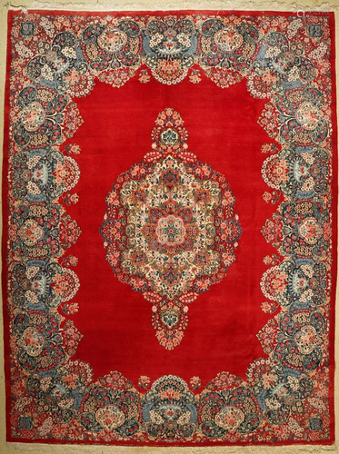 Kirman old, Persia, around 1950, wool on cotton