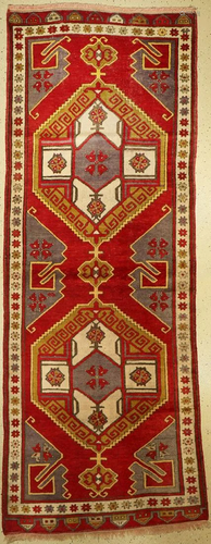 Karapinar old, Turkey, around 1940, wool on wool