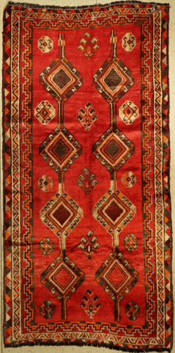 Luri Bakhtiar, Persia, around 1940, wool on wool