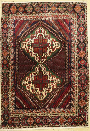 Afshar old, Persia, around 1950, wool on cotton