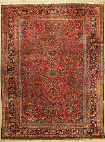 Lilian old, Persia, around 1930, wool on cotton