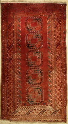 Ersari old, Afghanistan, around 1930, wool on wool