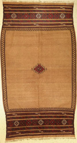 Baluch Sofreh old, Persia, around 1930, wool on wool