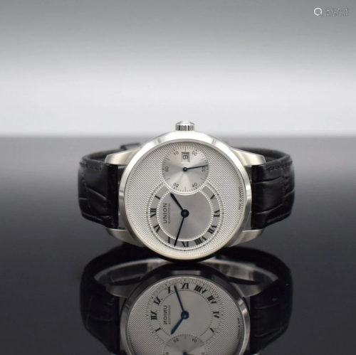 UNION GLASHÜTTE/SA. 1893 big second gents wristwatch