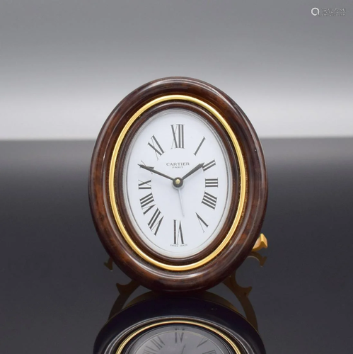 CARTIER Paris table alarm clock