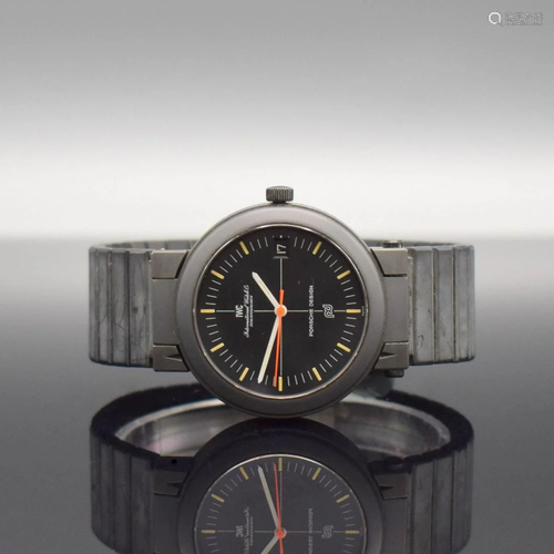 IWC gents wristwatch in Porsche Design with compass