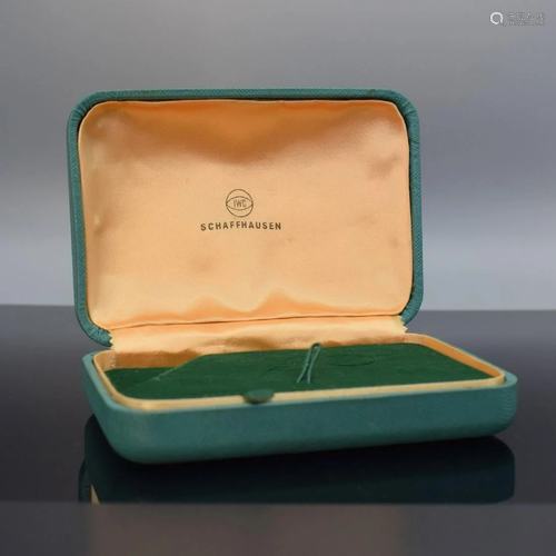 IWC rare wristwatch-box, Switzerland around 1960