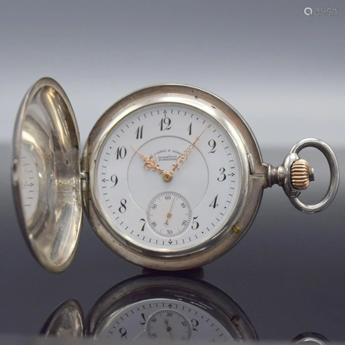 A. LANGE & SOEHNE rare dust-protect pocket watch