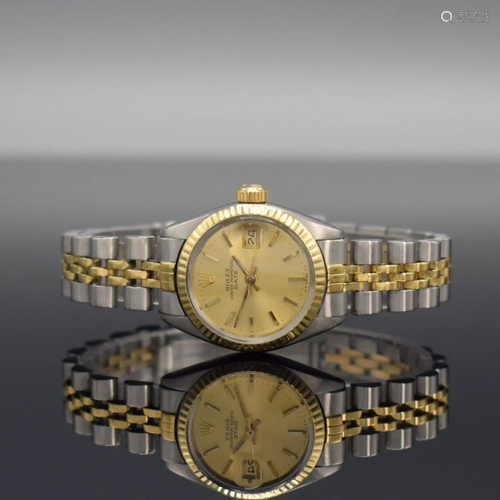 ROLEX ladies wristwatch Oyster Perpetual Date