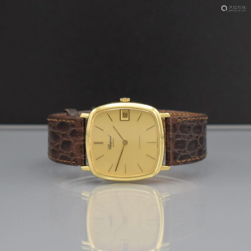 CHOPARD 18k yellow gold gents wristwatch
