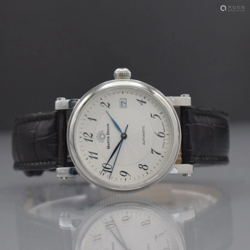MARTIN BRAUN rare wristwatch Teutonia S