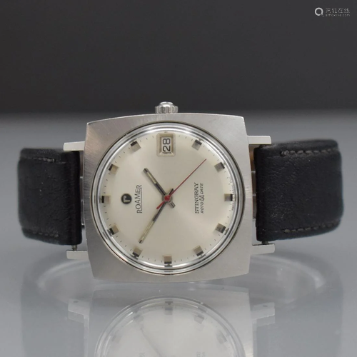 ROAMER gents wristwatch Stingray Roto 44 Date