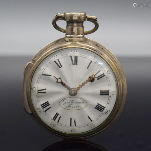 GUILLARMOD Freres verge watch, Switzerland around 1820