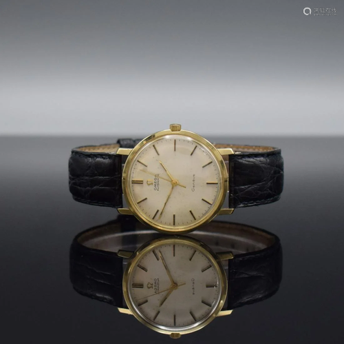 OMEGA Geneve 14k yellow gold gents wristwatch