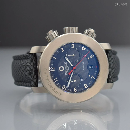 MECCANICHE VELOCI Superquadro big gents wristwatch