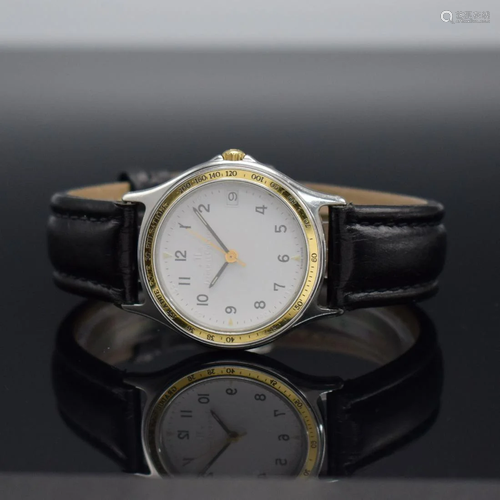 Jaeger-LeCoultre wristwatch in steel/gold